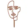 Artikelbild 1 des Artikels “Gartenstecker Female Face Lineart “