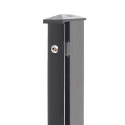 Zaunpfosten Typ 1 anthrazit RAL 7016 | 1030 | Zum Einbetonieren | Standard