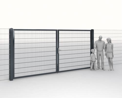 Artikelbild des Artikels “Industrietoranlage Einfahrt anthrazit RAL 7016 | 2030  | 4000 “