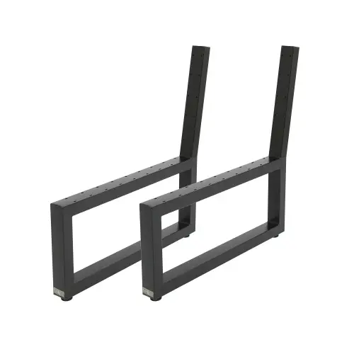 Artikelbild des Artikels “Lounge Bankgestell mit Lehne 60/40 Schwarz, RAL 9005 | Im Set (2x)“