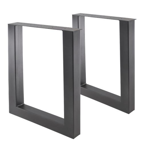 Artikelbild des Artikels “Tischgestell U 80/80 Anthrazit DB 703 | Im Set (2x)“