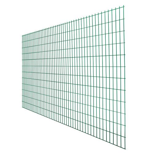 Artikelbild des Artikels “Doppelstabmatte 6/5/6 moosgrün RAL 6005 | 2430“