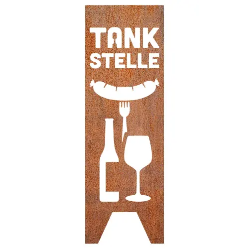 Artikelbild des Artikels “Gartenstele - Tankstelle “