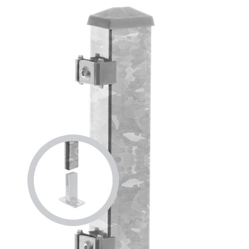 Artikelbild des Artikels “Zaunpfosten Typ 6 feuerverzinkt | 1430 | Gekürzt | Standard“