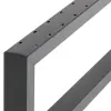 Artikelbild 2 des Artikels “Lounge Bankgestell mit Lehne 60/40 Schwarz, RAL 9005 | Im Set (2x)“