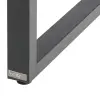 Artikelbild 3 des Artikels “Lounge Bankgestell mit Lehne 60/40 Schwarz, RAL 9005 | Im Set (2x)“