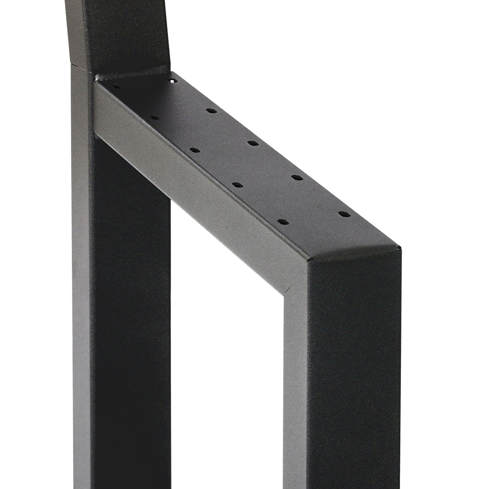  Artikelbild 2 des Artikels “Eckbankgestell mit Lehne Schwarz, RAL 9005 | Im Set (3-teilig)“