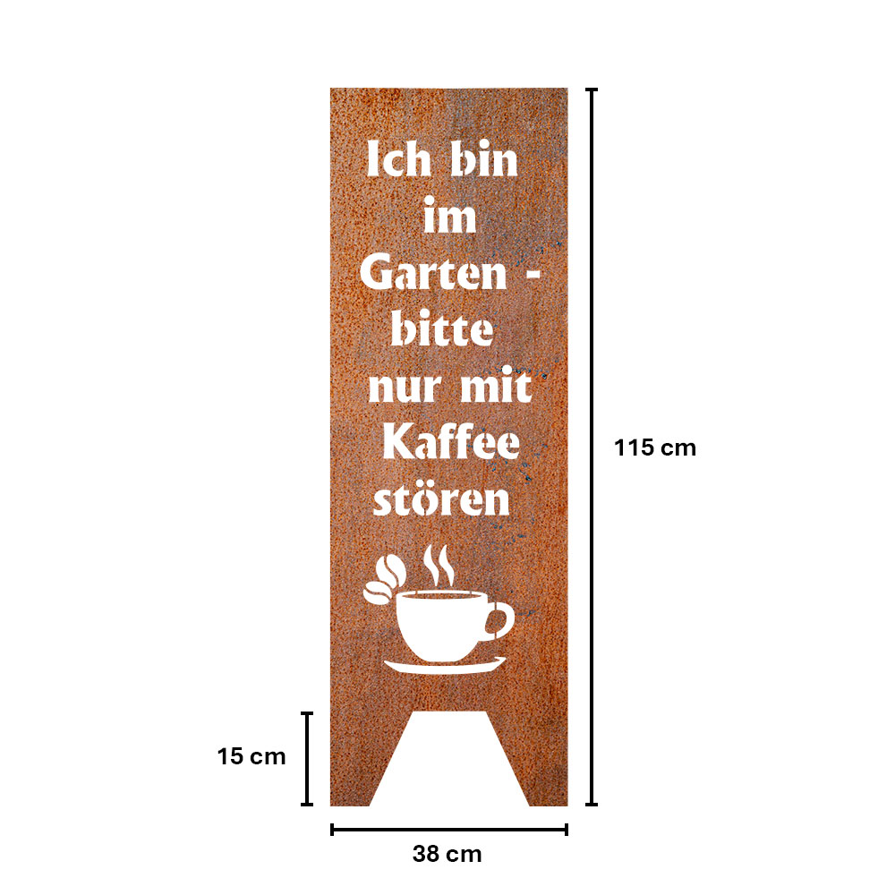 Artikelbild 2 des Artikels “Gartenstele - Kaffeepause “