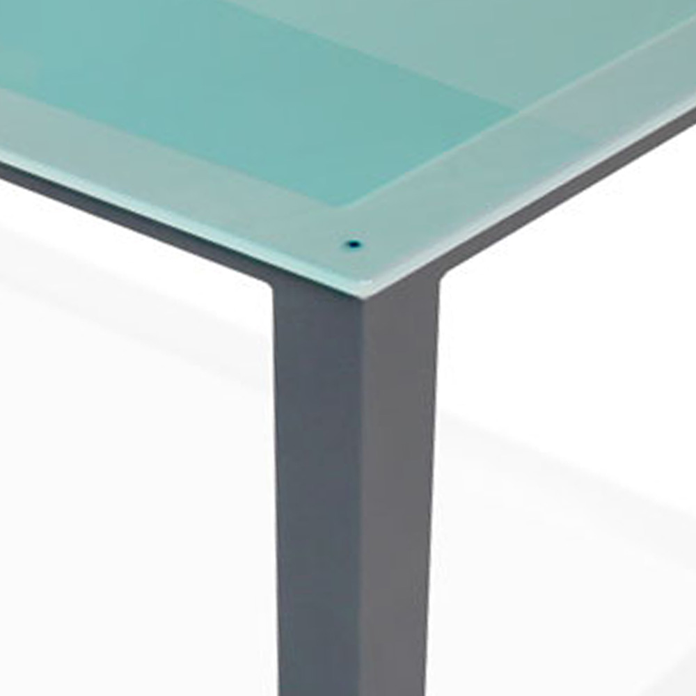  Artikelbild 2 des Artikels “Glastisch mit Stahlrahmen 80/20 Feinstruktur “