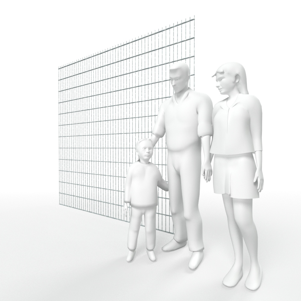  Artikelbild 3 des Artikels “Doppelstabmatte 6/5/6 feuerverzinkt | 2430“